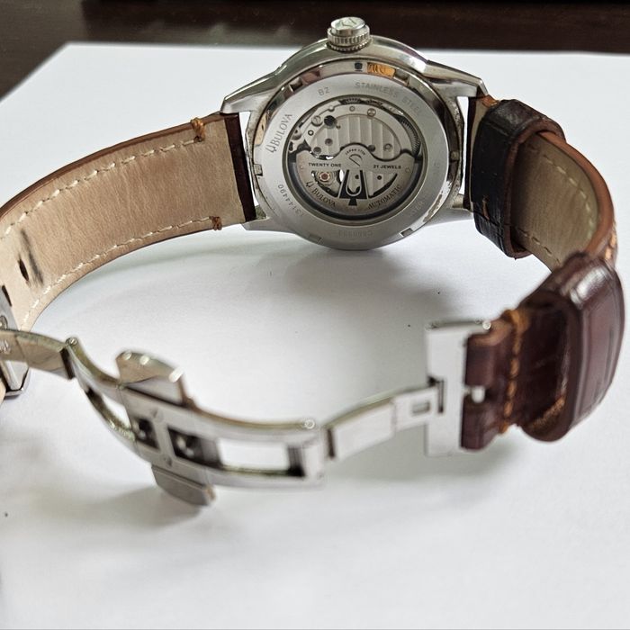 Bulova ceas automatic open heart 96A120