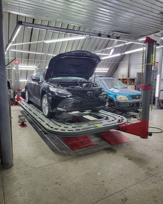 Робот. Стапель. Исправление кузова. Гарантия.