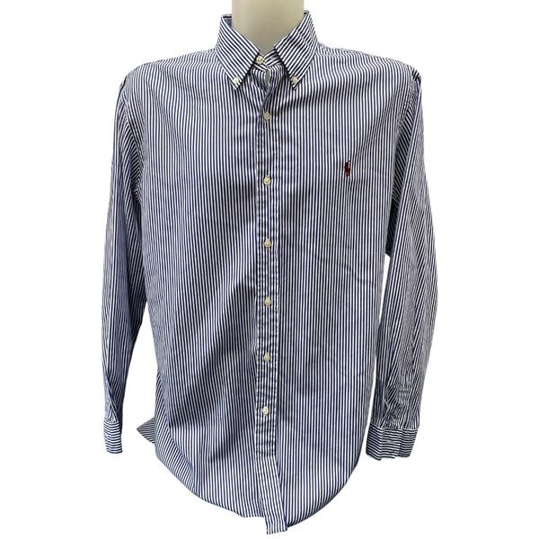 Мъжка раирана риза RALPH LAUREN | 2XL