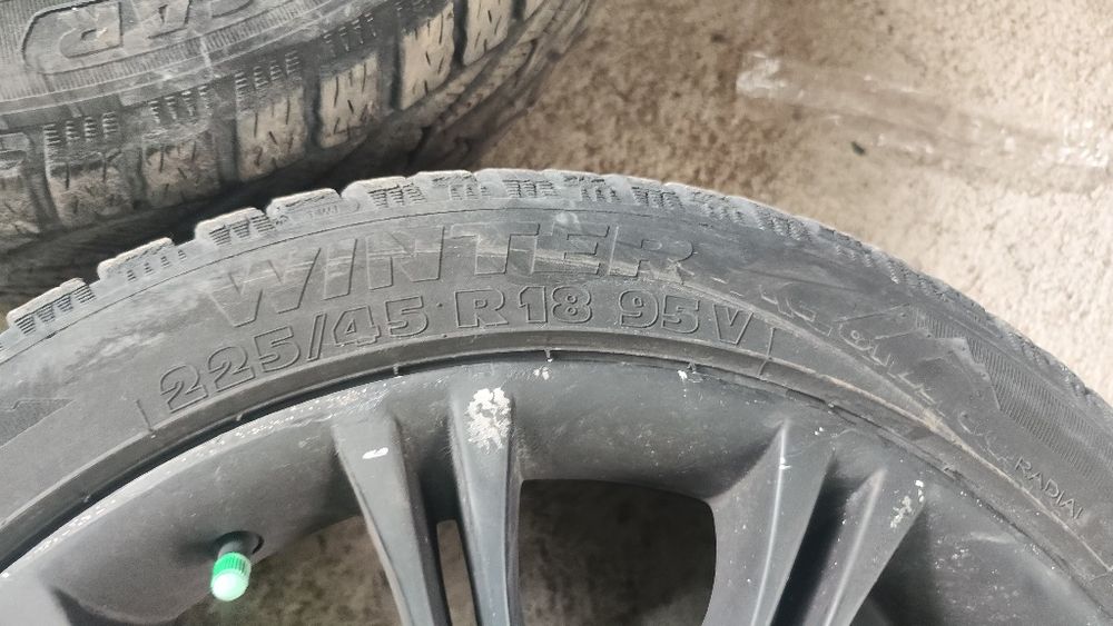 Лети джанти 18 цола със зимни гуми