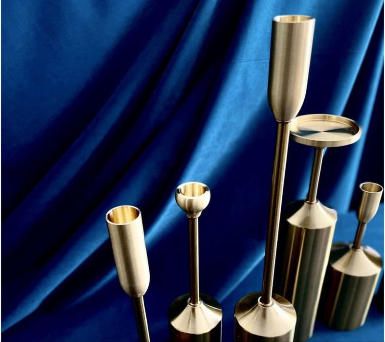 Подсвечники латунь