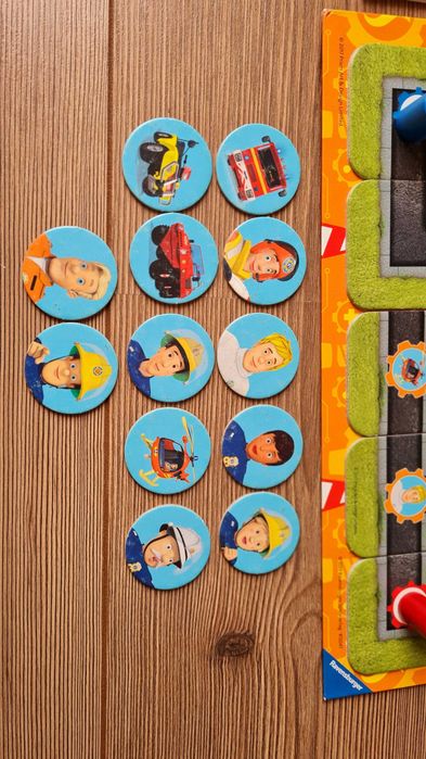 Joc/ boardgame Labirynth Junior Fireman/Pompierul Sam RAVENSBURGER