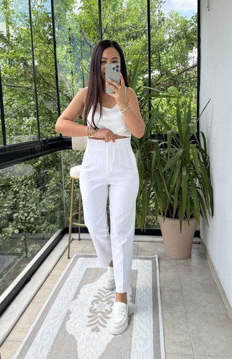 Pantaloni damă Zara Office
