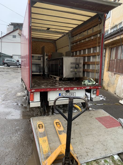 Transport marfă,mutari mobila, lift hidraulic si liză