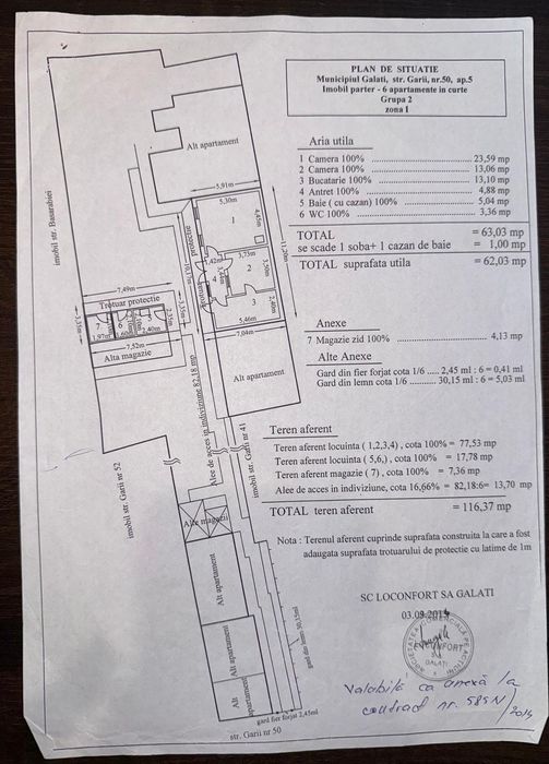 Vând casă zona centrala