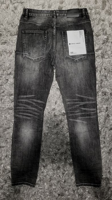 Blugi Purple-Brand Gri