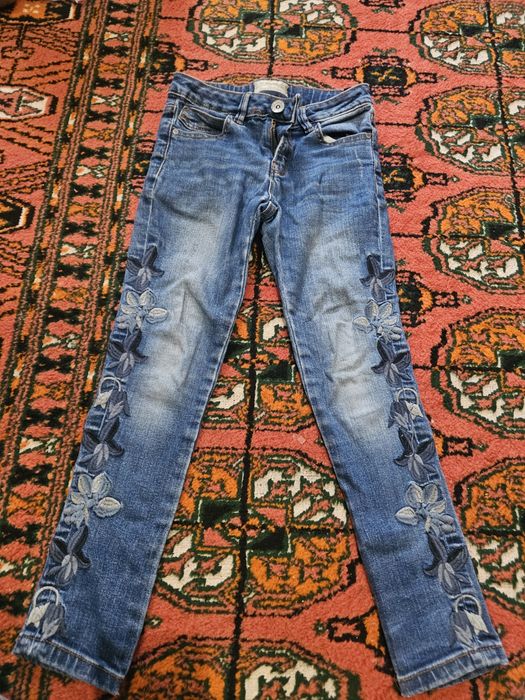 Джинсовые брюки для девочек