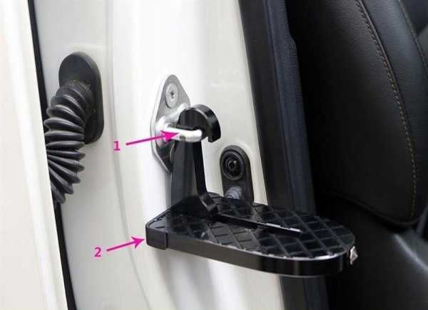 Степенка за кола, помощна, алуминиева, до 200кг, стъпка, за качване