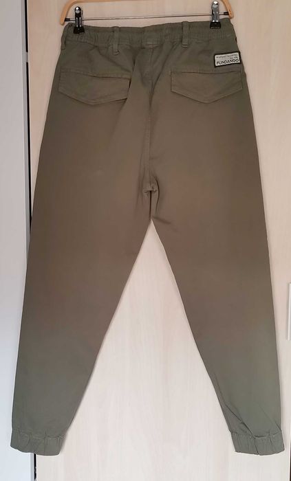 Pantaloni bărbați Fundango Toren Cargo măr 28 (S) olive NOI