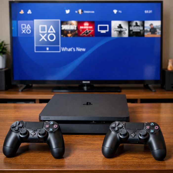 Playstation 4 slim 1 TB идеал