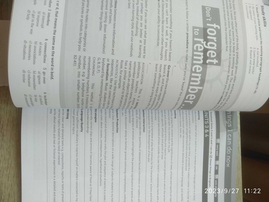 Учебник и Учебна тетрадка английски език за 9 10 клас