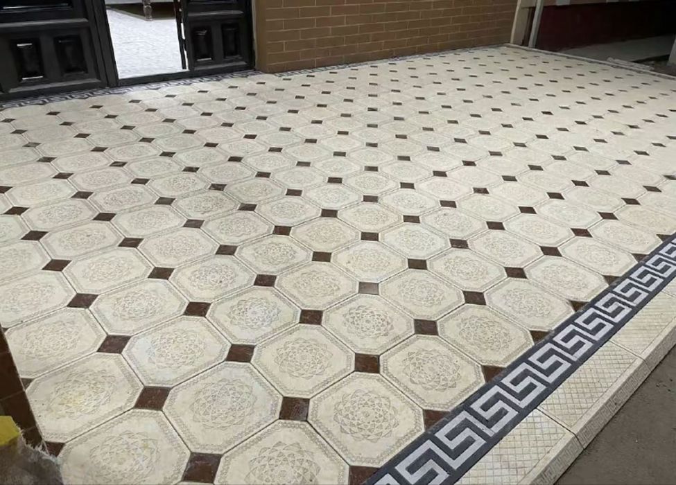 Укладка брусчатка