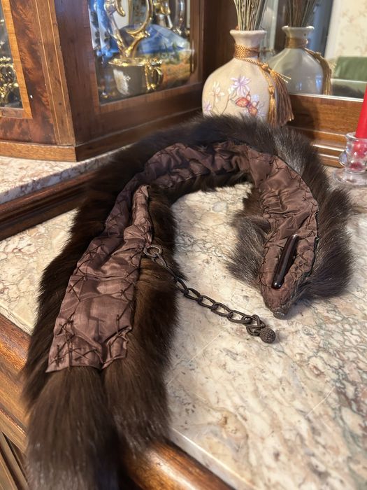 Guler blana de zibelina (samur)