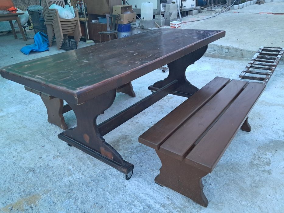 Маса със скамейки 200/86/H75 .135/50h46