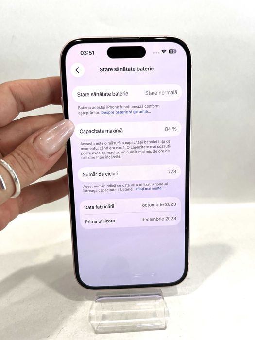 iPhone 15, 128GB, garantie, Pink!