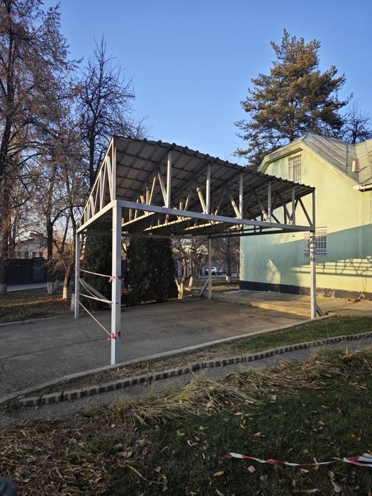 Навес металлический
