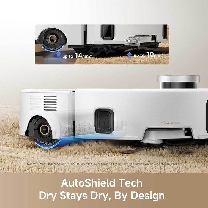 Робот Прахосмукачка + Станция MOVA Z60 Ultra Roller 26 000 Pa, HydroForce Wash, Самоизпразване, FlexScope радар, MaxiReach, All-in-One станция!