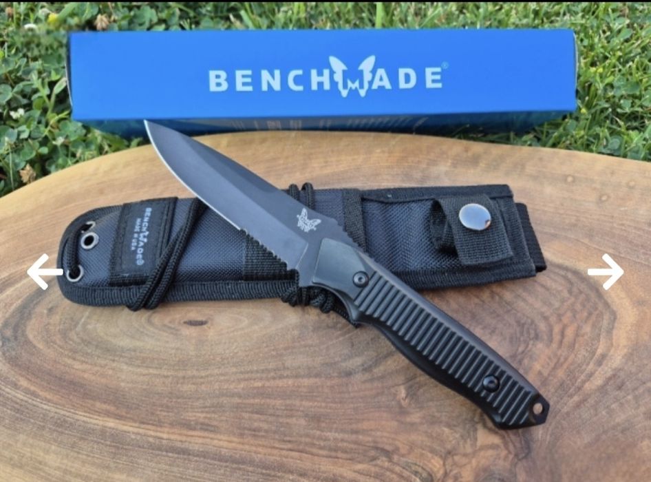 Тактически нож Benchmade Nimravus 140BKSN с текстилна кания,два цвята