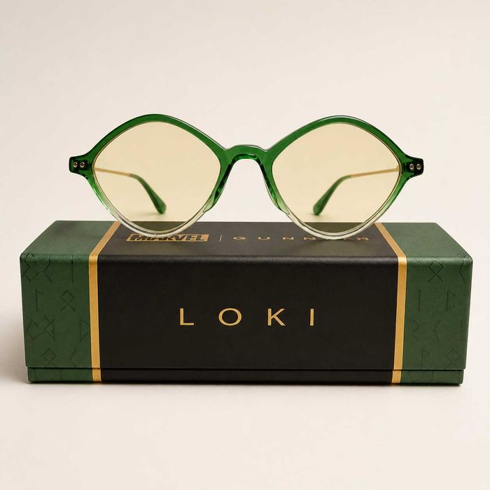 GUNNAR Loki Asgard Amber — компьютерные очки Marvel