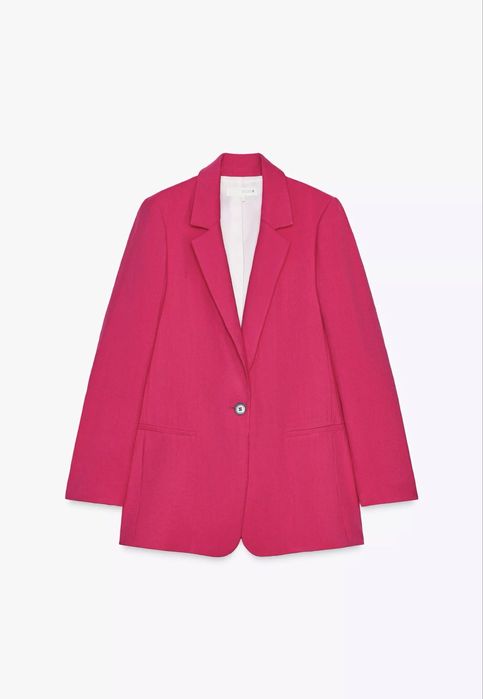 Zara fuchsia suit set XS/S- дамски костюм