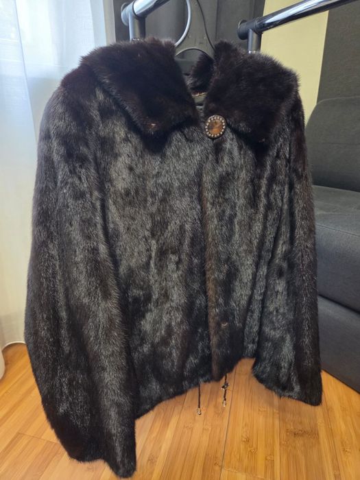 Полушубок из норки размер М/L