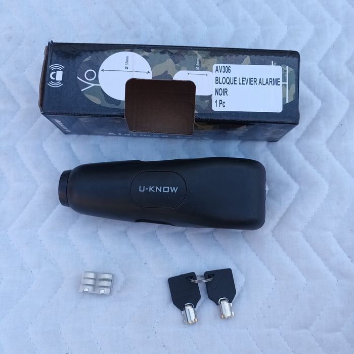 Antifurt cu alarma, motocicleta sau scuter.