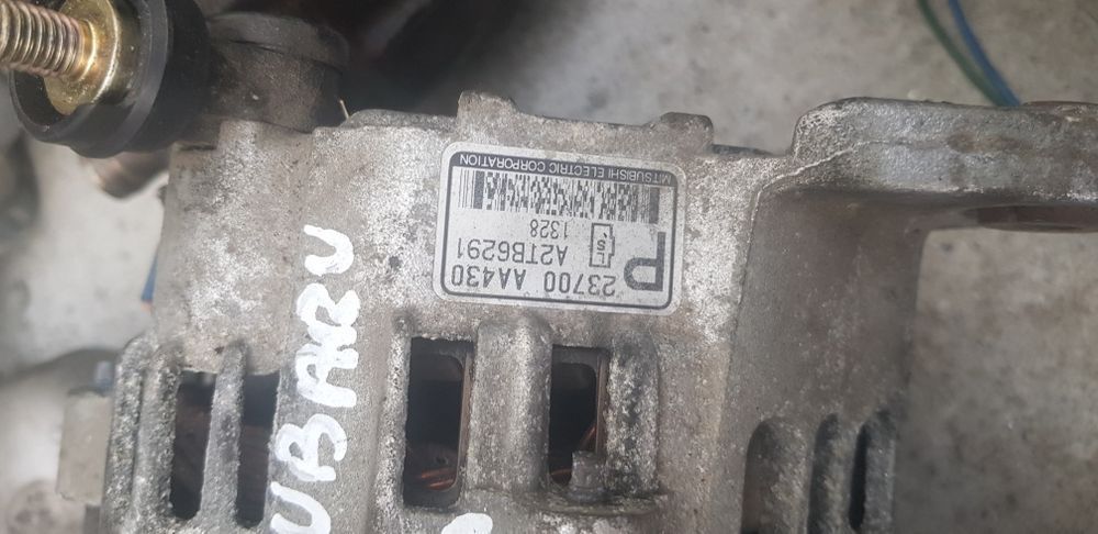 Alternator subaru forester,motor 2.0 benzina an 97-03,cod motor ej20
