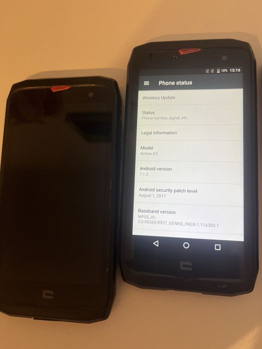 Lot 4 telefoane crosscall core x4/action x3/core m5