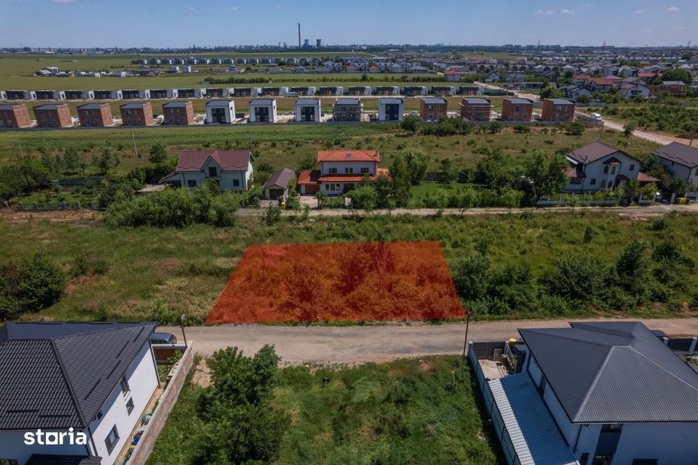Domnesti - Fortului, Teren Constructii 407 Mp, Front 26 M !