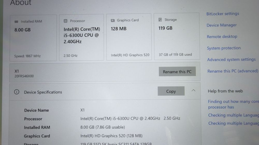 Laptop - Tableta Lenovo X1 Yoga(X1 Carbon)