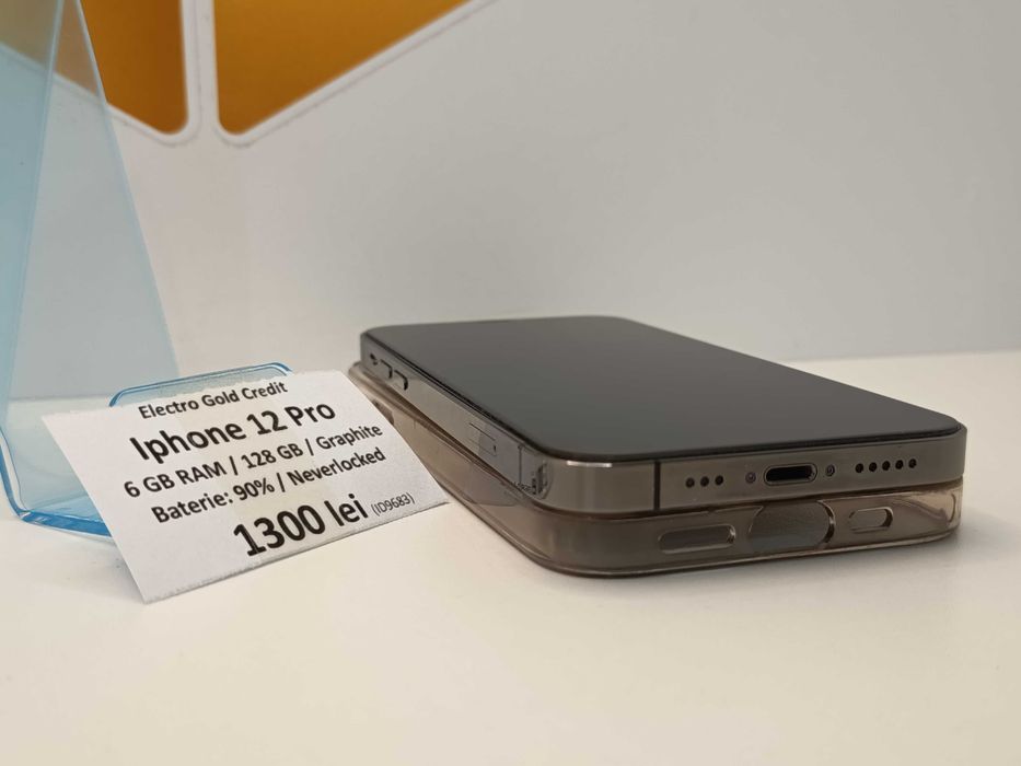 Iphone 12 Pro 128GB Graphite/Neverlocked/Baterie:90% ID9683