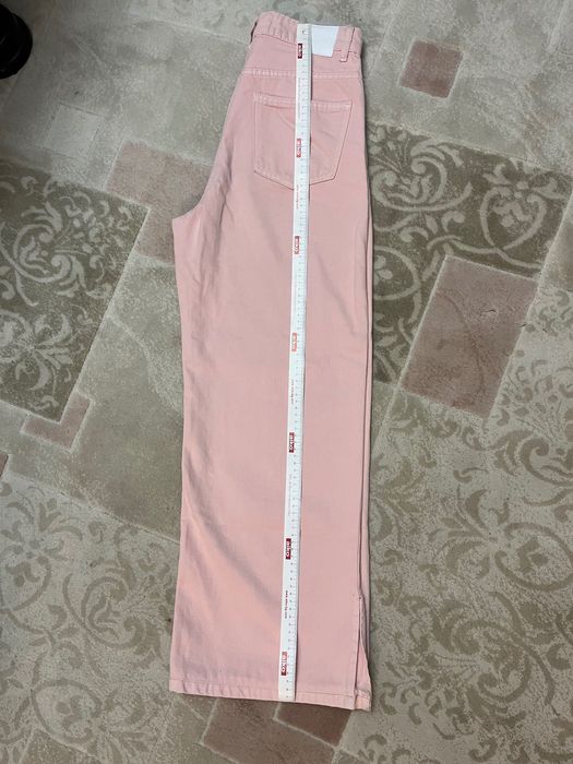 Розови детски дънки