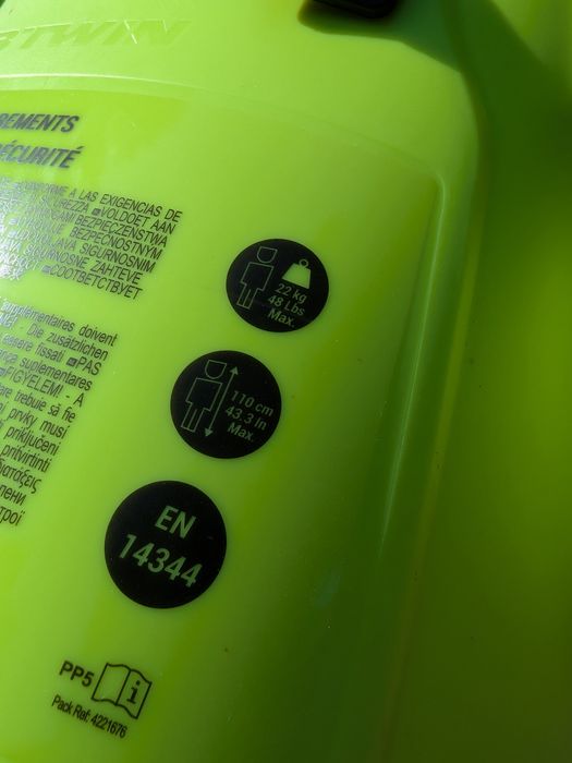 Scaun bicicleta copii Decathlon