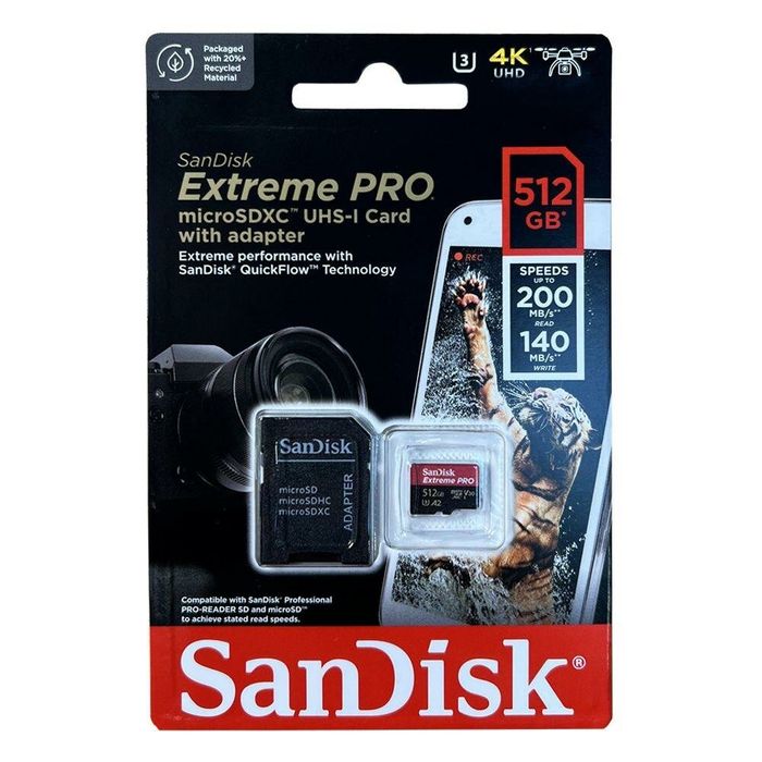 Микро sd флешки Sandisk extrem pro 200mb/s