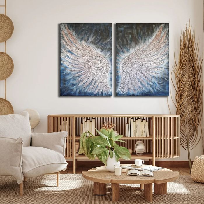 Aripi de înger - set două tablouri