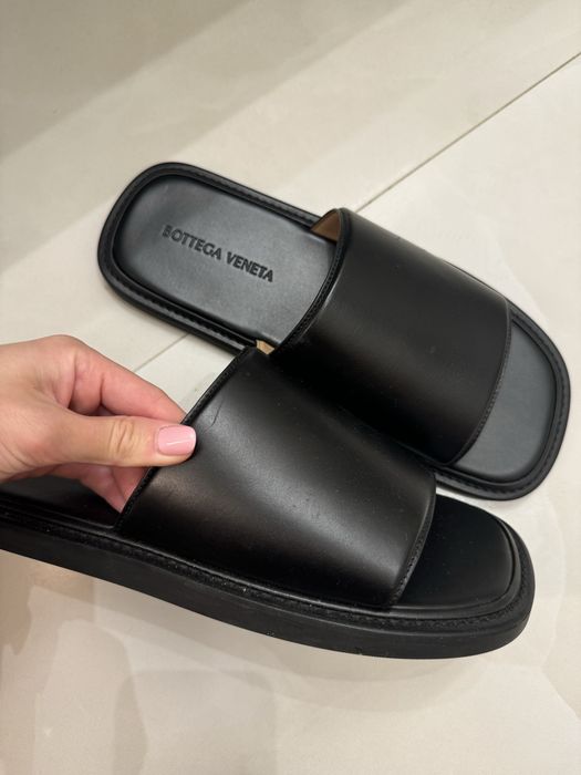 Papuci din piele barbati bottega veneta 42