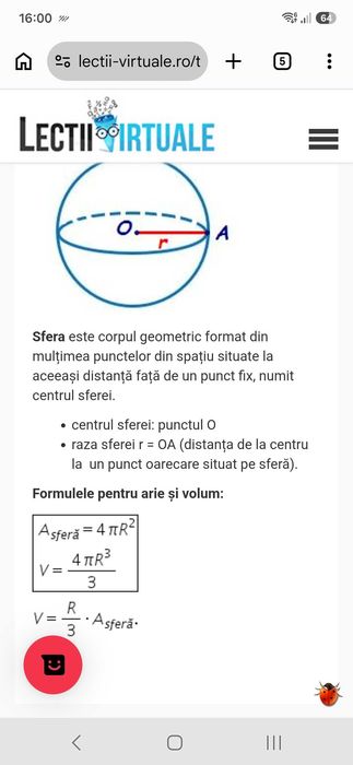 Meditatii la matematica pt gimnaziu