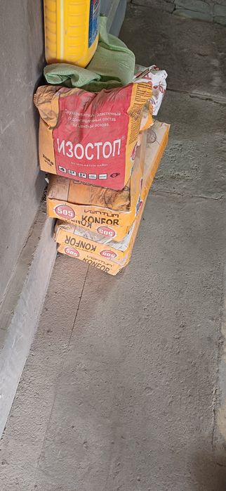 Кафелный клей изостоп