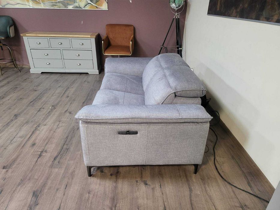 Сив комплект от плат двойка и фотьойл с електрически релакс механизъм