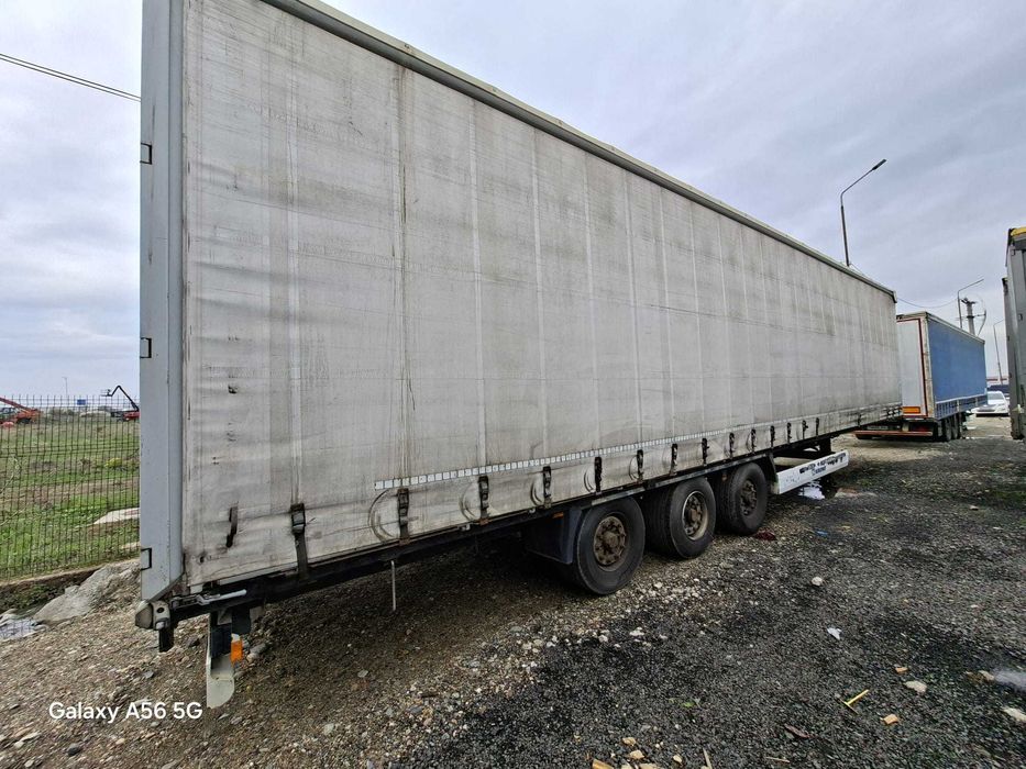 Semiremorca KRONE  MEGA OBLOANE ALUMINIU 2012 pregatita transport cereale vrac.