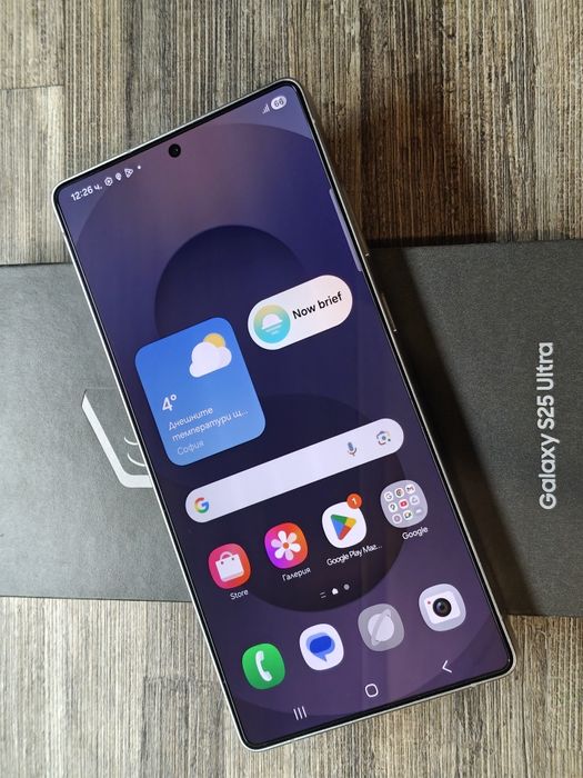Като нов Samsung Galaxy S25 Ultra 512 GB Гаранция
