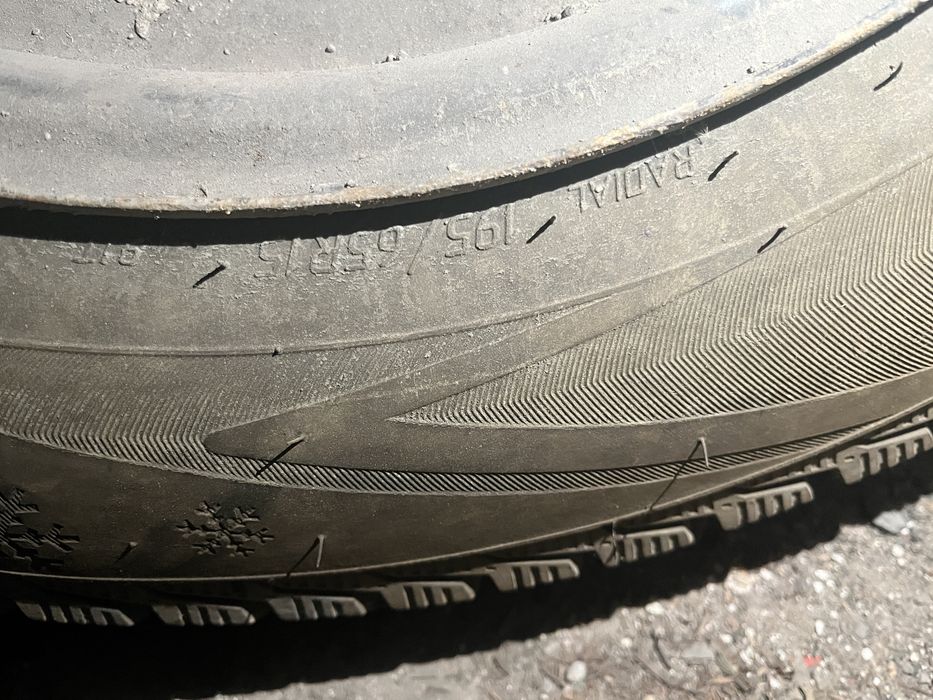 ЗИМНИЕ шины с диском 15 (2)