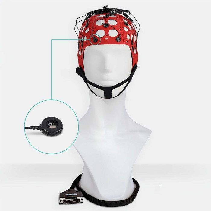 ЭЭГ шлем шапка EEG shapka электроэнцефалограф EEG cap