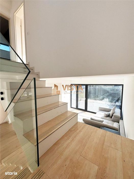 Vila tip duplex in cartier rezidential, 3 dormitoare, 2 bai, pompa de