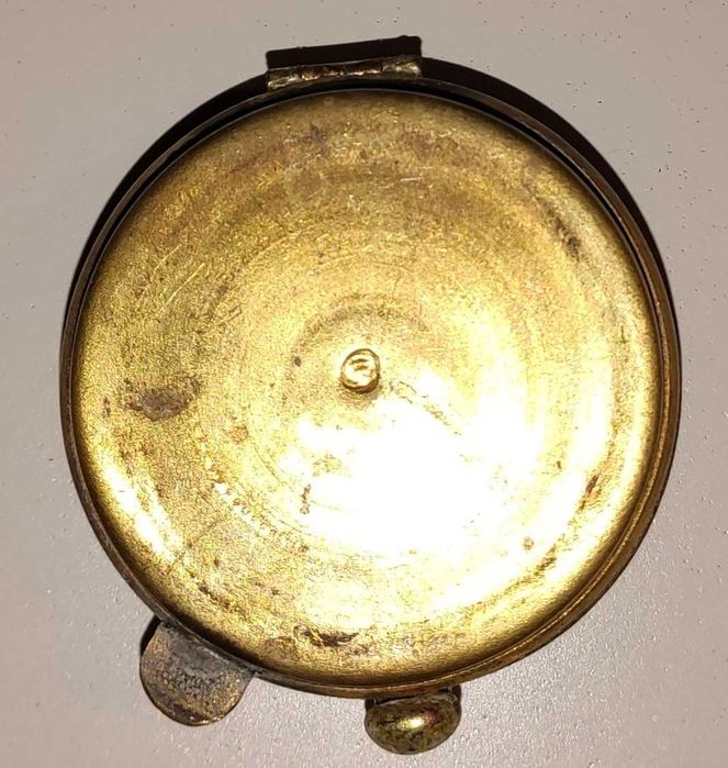 Нацистки кутийки за компас или ръчен часовник, месинг ВСВ