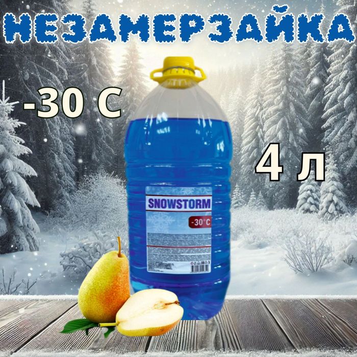Незамерзающая жидкость для стёкол автомобиля