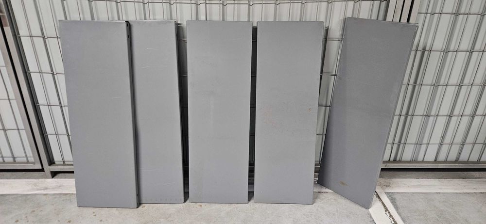 Polite metalice pentru raft modular 900 x 300 mm - 5 buc