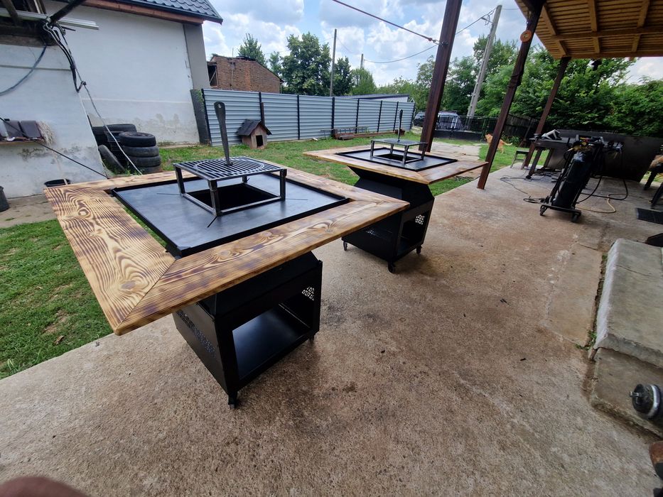 Plita superba din tabla de 10 mm  modulara!