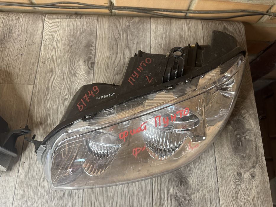 Фары на Фиат Пунто