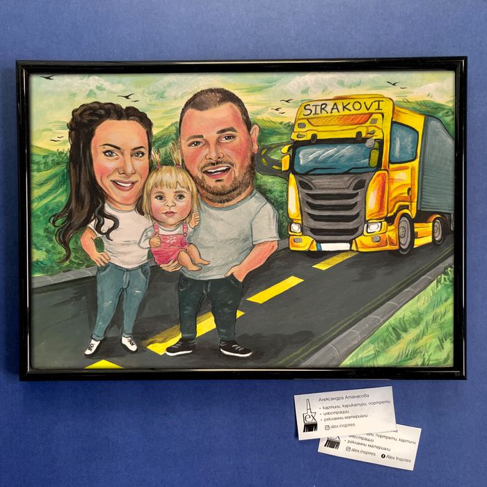 Персонализирани карикатури